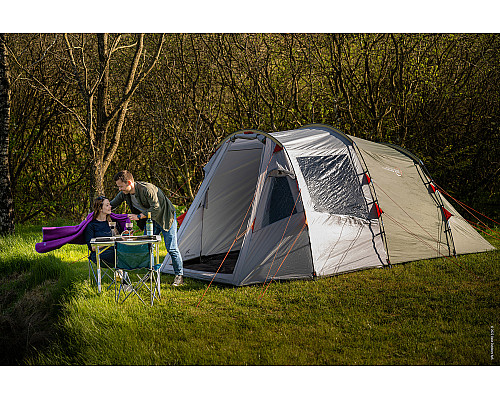 Намет чотиримісний Easy Camp Huntsville 400 Green/Grey (120406)