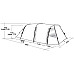 Намет шестимісний Easy Camp Huntsville 600 Green/Grey (120408)