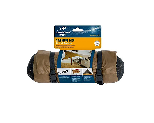 Тент Amazonas Adventure Tarp, коричневий