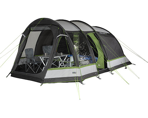 Намет п'ятимісний High Peak Bozen 5.0 Light Grey/Dark Grey/Green (11836)