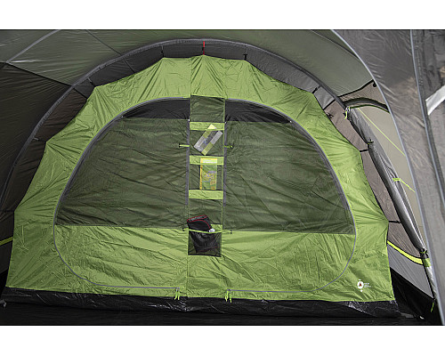 Намет п'ятимісний High Peak Bozen 5.0 Light Grey/Dark Grey/Green (11836)