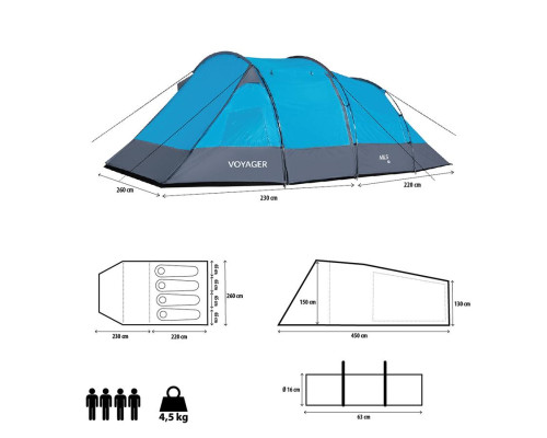 Кемпінговий намет NILS CAMP VOYAGER NC3027