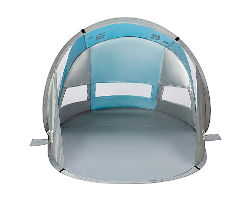 Намет пляжний NILS CAMP NC3143, блакитно-сірий