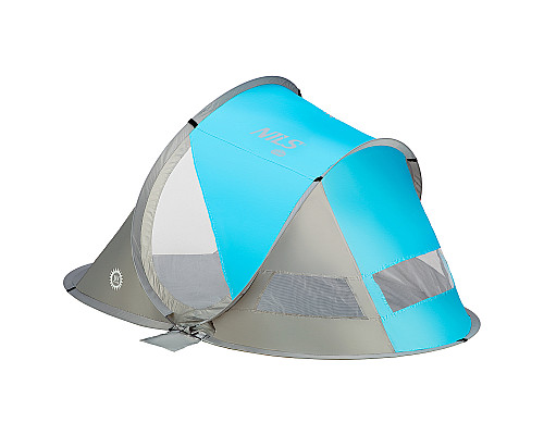 Намет пляжний NILS CAMP NC3143, блакитно-сірий