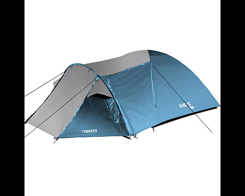 Намет кемпінговий NILS CAMP NC6012 TREKKER сіро-блакитний