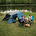 Намет кемпінговий NILS CAMP NC6012 TREKKER сіро-блакитний