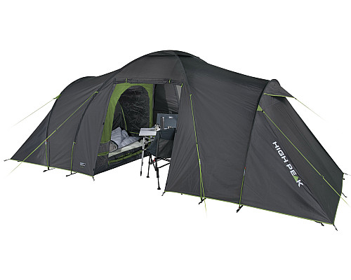 Намет чотиримісний High Peak Como 4.0 Dark Grey/Green (10260)