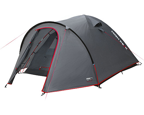Намет чотиримісний High Peak Nevada 4 Dark Grey/Red (10207)