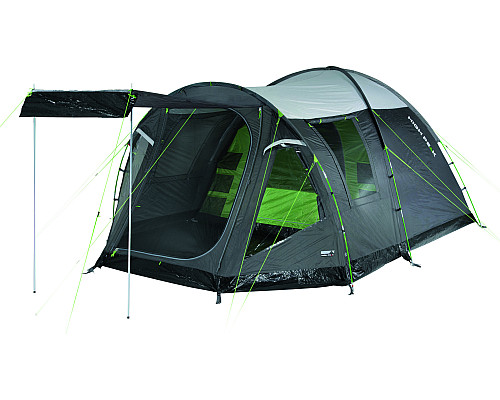 Намет пʼятимісний High Peak Santiago 5.0 Light Grey/Dark Grey/Green (11802)