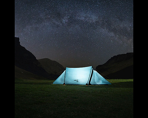Намет кемпінговий NILS CAMP NC6003 NORTH PEAK блакитний