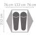 Намет туристичний Salewa LATITUDE II 5901 5311 UNI 2-місний, зелений