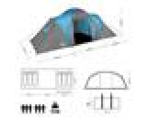 Намет NC6031 NILS CAMP сіро-голубий