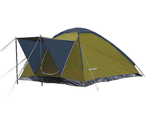 Намет 4-х місна Presto Acamper MONODOME 4 PRO зелена - 3000мм. Н2О - 2,8 кг.