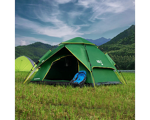Намет туристичний двомісний NILS CAMP NC4801SHADOW, зелений 