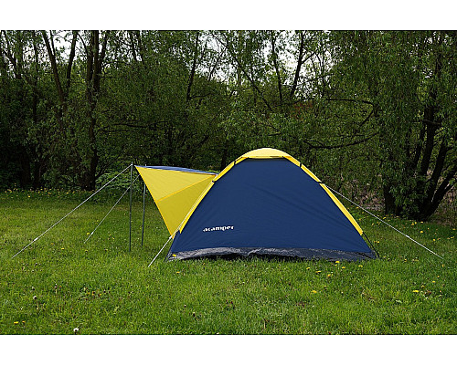 Намет 4-х місна Presto Acamper MONODOME 4 PRO синя - 3000мм. Н2О - 2,8 кг.