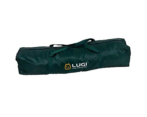 Намет туристичний тримісний LU005GR, 235 х 235 х 155 см з тентом, зелений