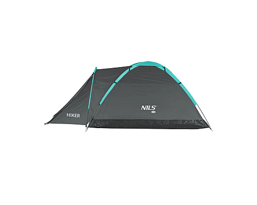 Намет кемпінговий двомісний NILS CAMP NC6010 HIKER, сірий