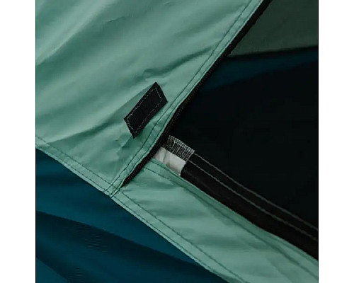 Намет туристичний тримісний LU005BL, 235 х 235 х 155 см з тентом, синій