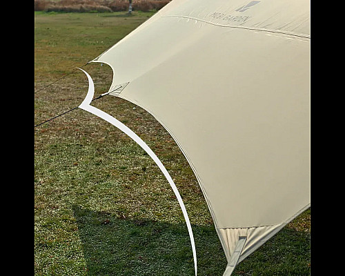 Тент кемпінговий Mobi Garden D250 NX23680010, бежевий