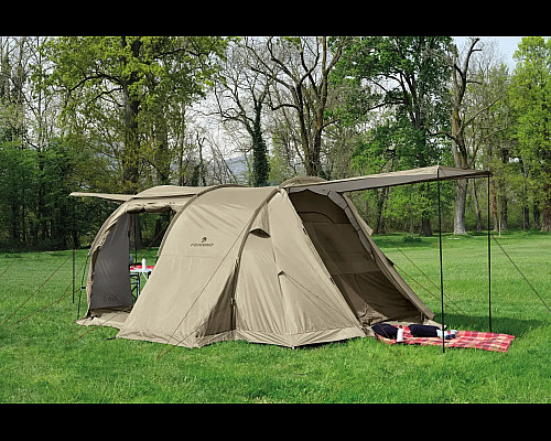 Намет п`ятимісний Ferrino Join 5 Sand, 440 х 425 х 200 см, бежевий