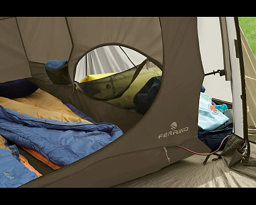 Намет п`ятимісний Ferrino Join 5 Sand, 440 х 425 х 200 см, бежевий