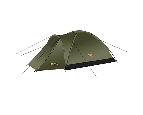 Намет туристичний двомісний NILS CAMP NC6010 HIKER, хакі