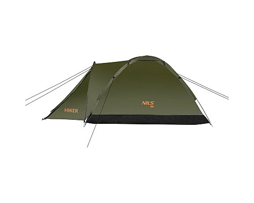 Намет туристичний двомісний NILS CAMP NC6010 HIKER, хакі