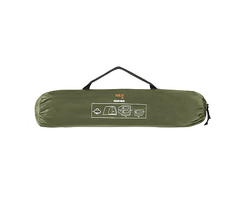 Намет туристичний двомісний NILS CAMP NC6010 HIKER, хакі