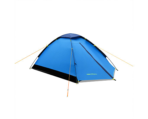 Намет кемпінговий двомісний NILS CAMP NC6033 NIGHTFALL, сіро-блакитний