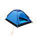 Намет кемпінговий двомісний NILS CAMP NC6033 NIGHTFALL, сіро-блакитний