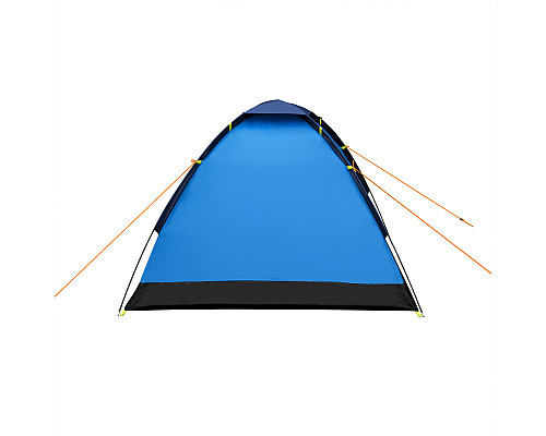 Намет кемпінговий двомісний NILS CAMP NC6033 NIGHTFALL, сіро-блакитний
