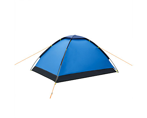 Намет кемпінговий двомісний NILS CAMP NC6033 NIGHTFALL, сіро-блакитний
