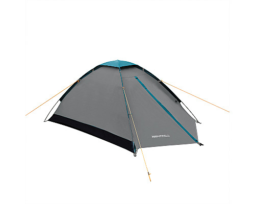 Намет кемпінговий двомісний NILS CAMP NC6033 NIGHTFALL, сіро-блакитний