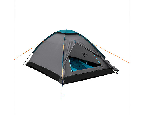 Намет кемпінговий двомісний NILS CAMP NC6033 NIGHTFALL, сіро-блакитний
