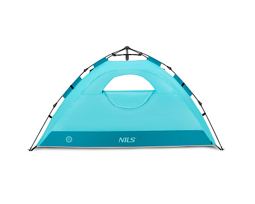 Намет пляжний саморозкладний NILS CAMP NC4802, блакитний