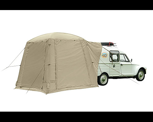 Намет чотиримісний Ferrino Wander Trunk Sand, 275 × 240 × 275 см, бежевий