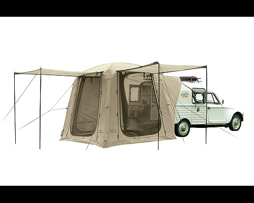 Намет чотиримісний Ferrino Wander Trunk Sand, 275 × 240 × 275 см, бежевий