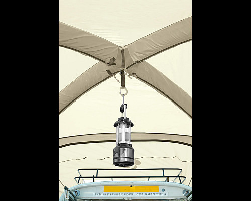 Намет чотиримісний Ferrino Wander Trunk Sand, 275 × 240 × 275 см, бежевий