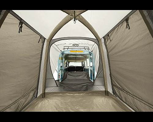 Намет чотиримісний Ferrino Wander Trunk Sand, 275 × 240 × 275 см, бежевий