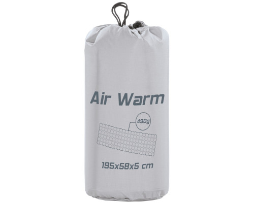 Килимок надувний Ferrino Air Warm Mat Grey (78248OII)