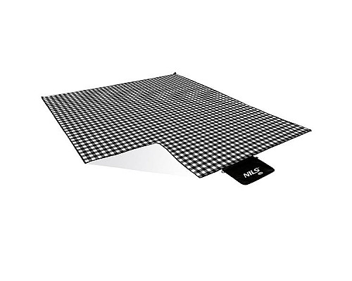 Килимок для пікніка NILS CAMP NC2311 200 x 200 см, чорно-білий