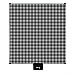 Килимок для пікніка NILS CAMP NC2311 200 x 200 см, чорно-білий