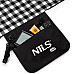 Килимок для пікніка NILS CAMP NC2311 200 x 200 см, чорно-білий