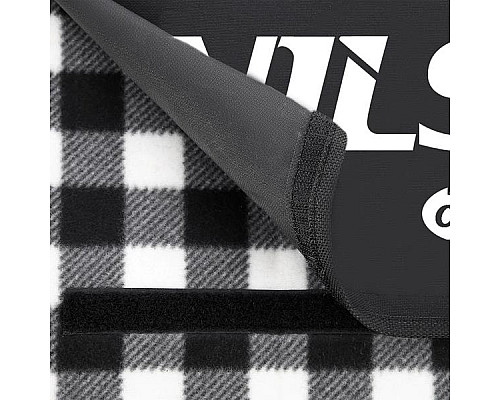 Килимок для пікніка NILS CAMP NC2311 200 x 200 см, чорно-білий