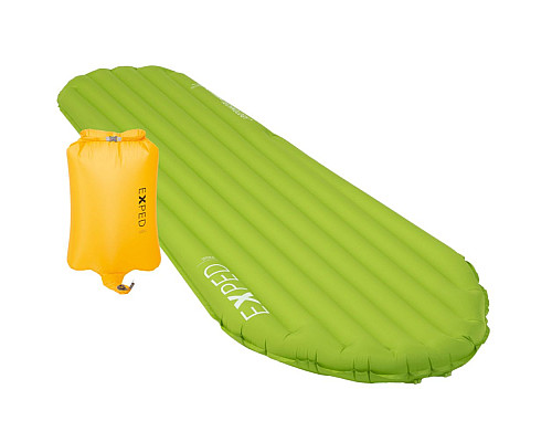 Килимок надувний Exped Ultra 5R LW Mummy, 197 х 65 см - зелений