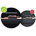 Матрац надувний INTEX 664108 з насосом 191 х 137 х 25 см, зелений