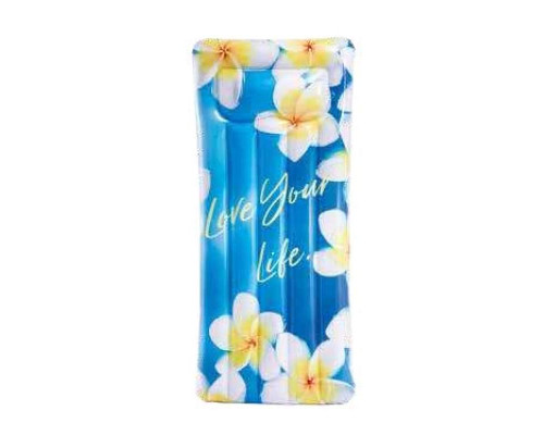 Матрац надувний для плавання Intex 58772-flowers 178 х 84 см