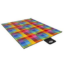 Килимок для пікніка NC2221 PE + ALU NILS CAMP 250x200 см - різнокольоровий