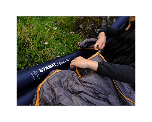 Килимок надувний Exped Versa 2R M, 183 х 52 х 5 см - темно-синій