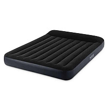 Матрац надувний Intex 64144 203x183x25 см, чорний